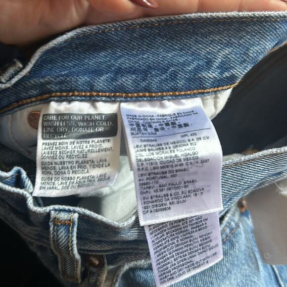 Levi 501 Womens Rope Design Urban Outfitters 26x28 Size 26 - Picture 11 of 12